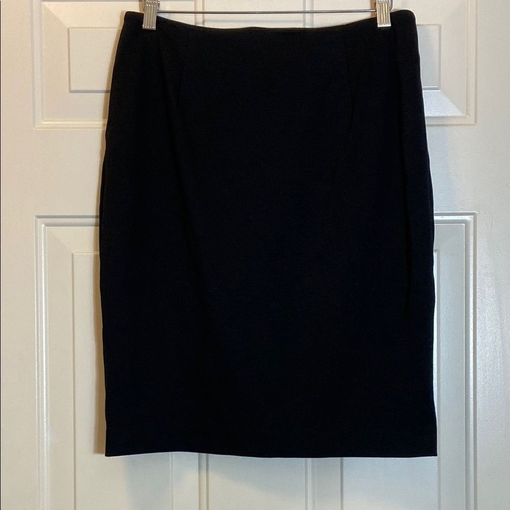 Shape FX Black Knee-Length Pencil Skirt for Work Women’s Size 10